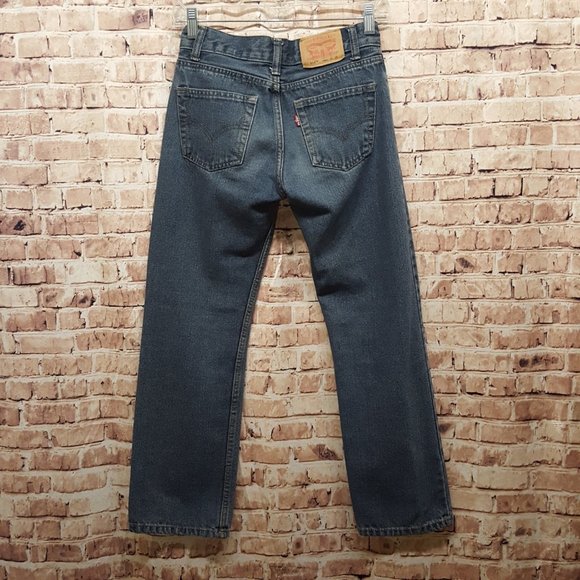 Levi's 514 Jeans Slim Straight Size 12 Reg - Picture 6 of 16